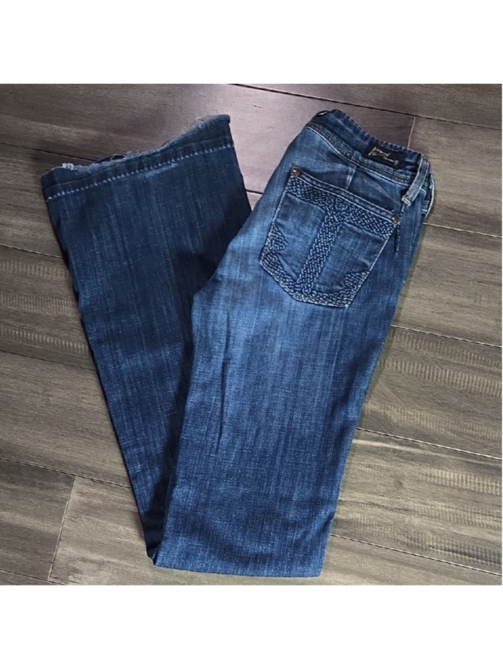 Citizens of Humanity Jeans Womens Wide Leg Blue Dark Wash Denim. Sz 26